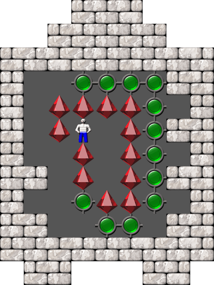 Sokoban Mitija 4 level 11